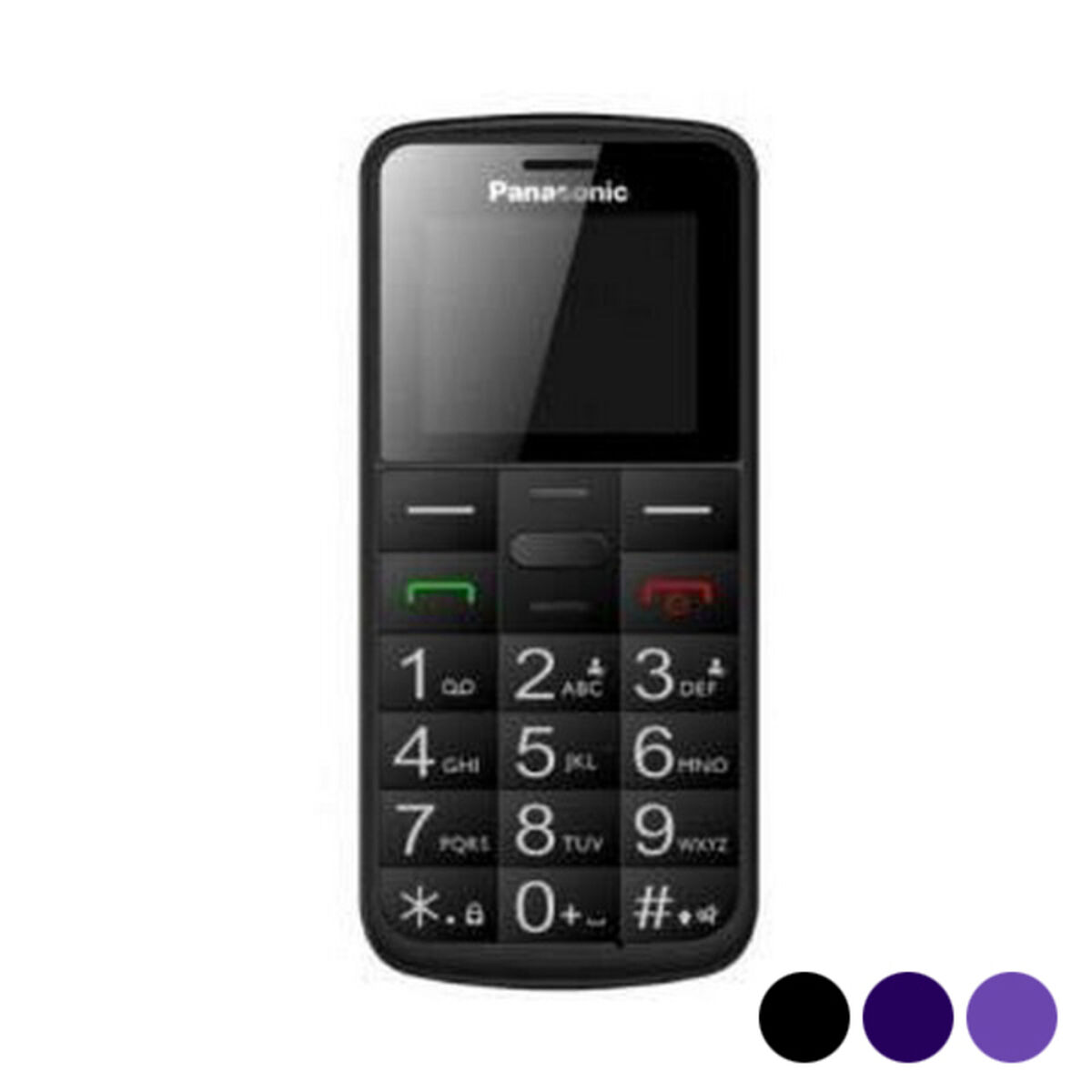 Mobile telephone for older adults Panasonic KX-TU110EX 1,77" TFT Bluetooth LED Blue